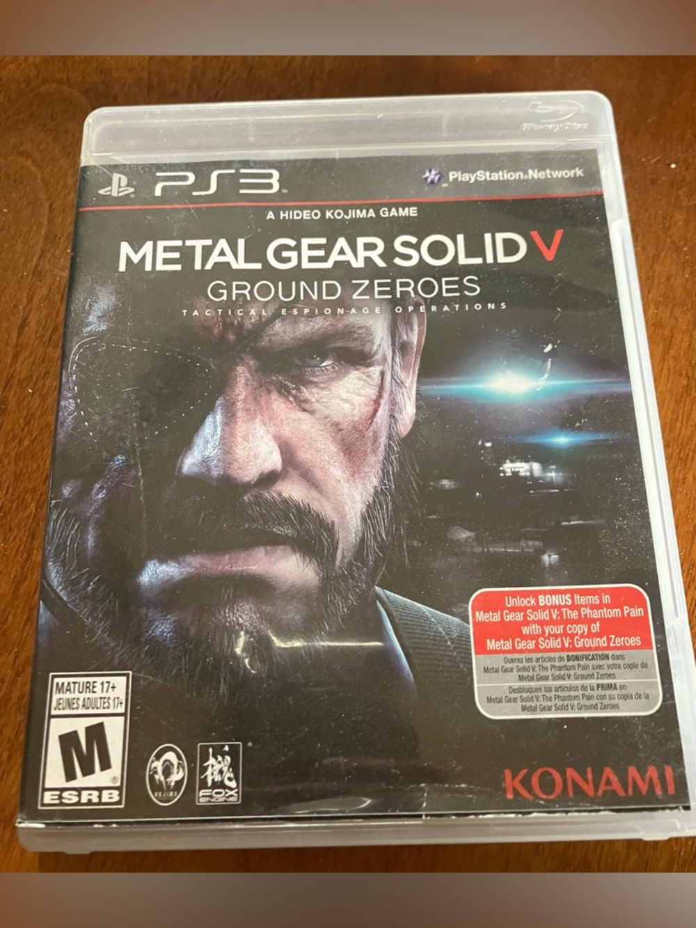 PS3 Metal Gear Solid V